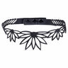 Statement-Halsband aus recyceltem Lotus-Gummi