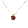 Collier en or bois recyclé océan
