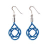 Celtic Hand Woven Electrical Wire Earrings (3 Colours Available) by Paguro Upcycle