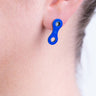 Boucles d'oreilles à maillons de chaîne pour vélo Lone Rider