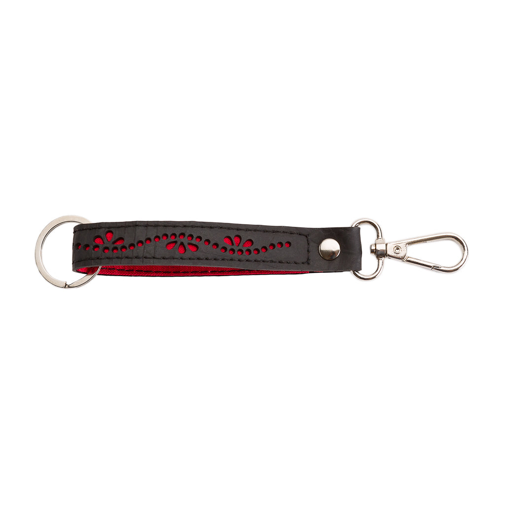 Thor Double Ended Inner Tube Vegan Keyring by Paguro Upcycle