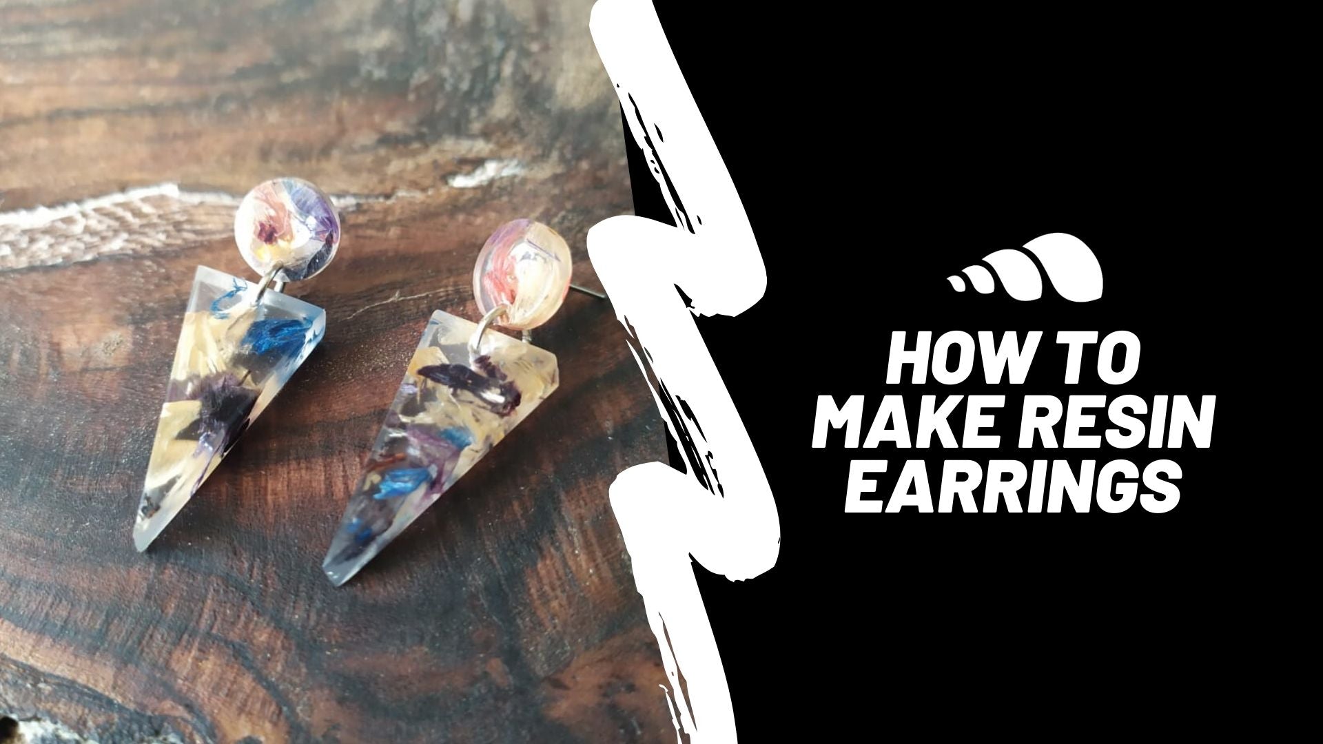 How to Make Our Handmade Resin Earrings