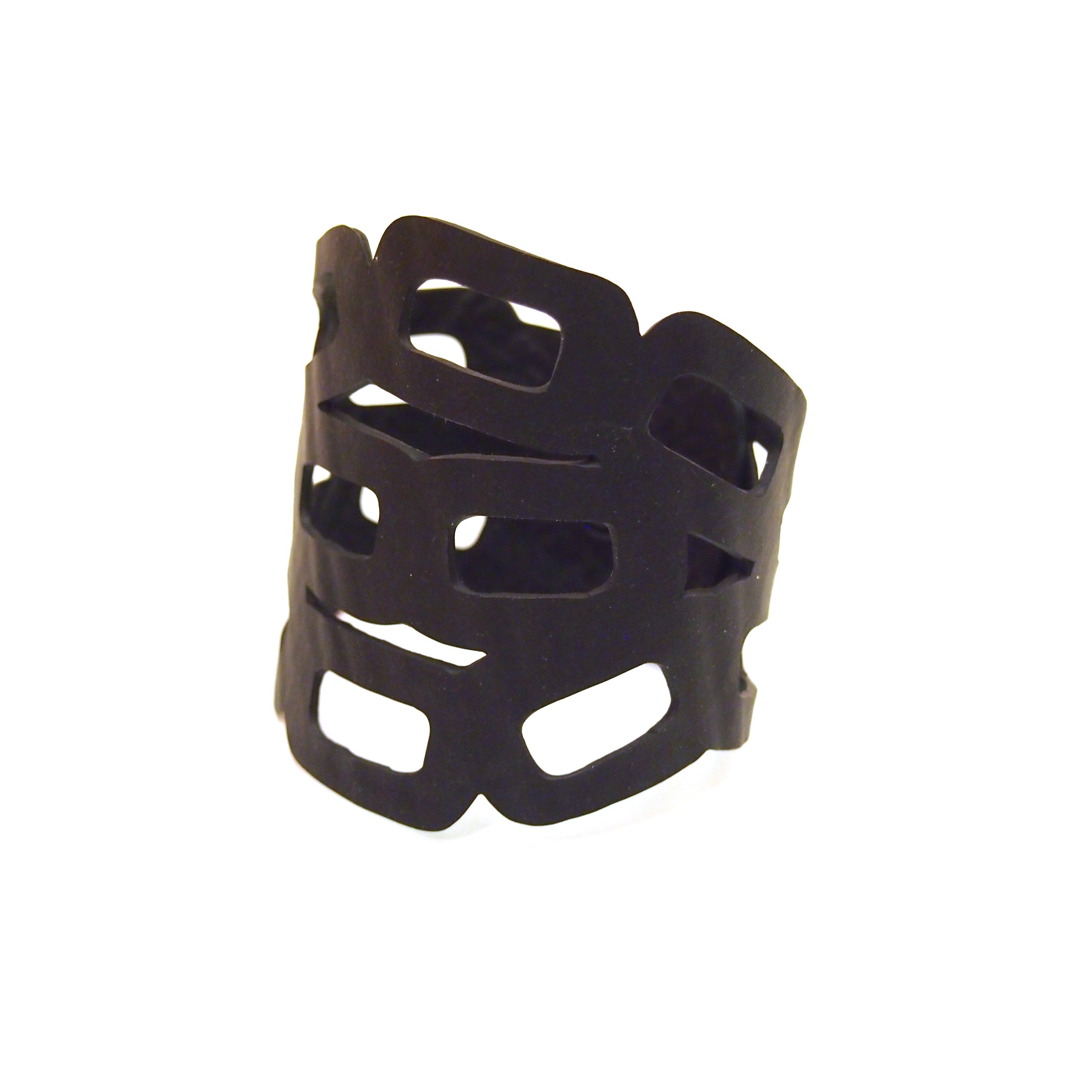 Chain Recycled Rubber Bracelet by Paguro Upcycle