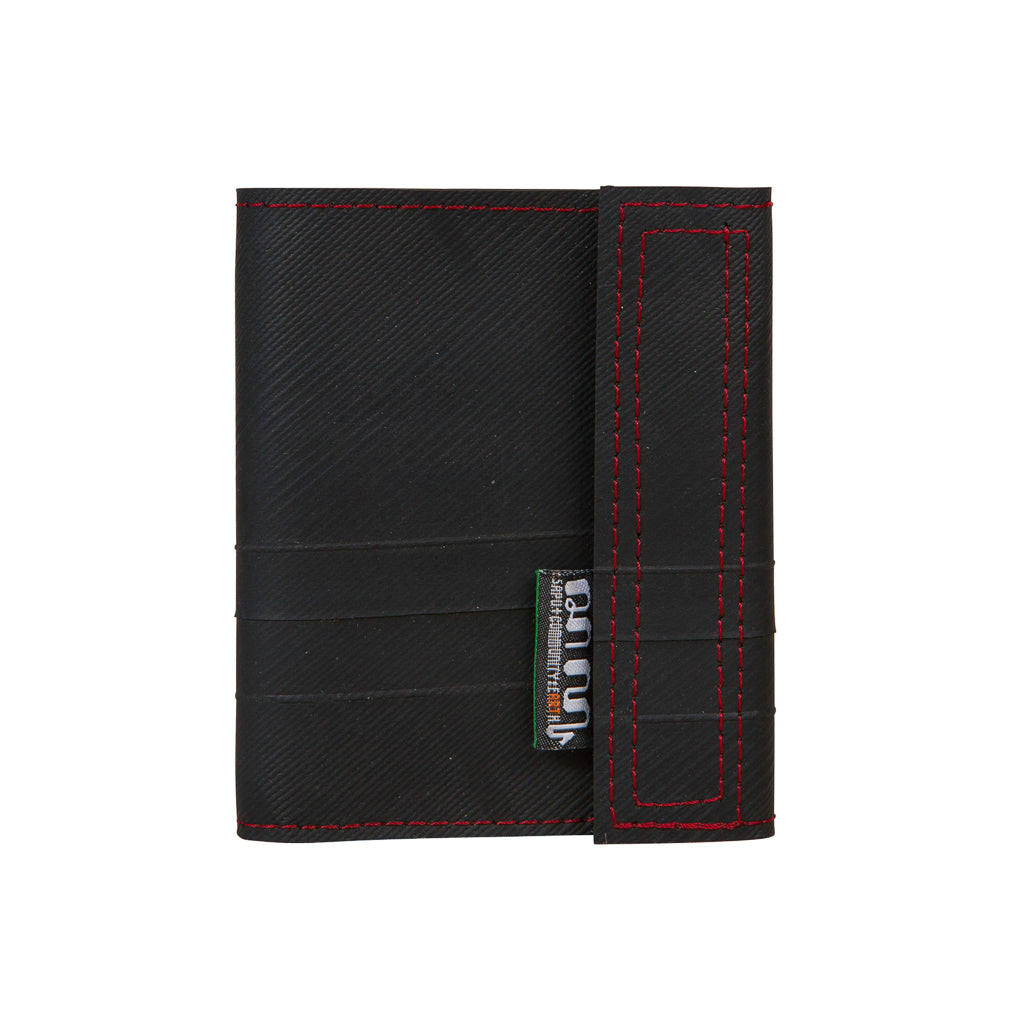 Reiga Velcro Recycled Rubber Vegan Wallet by Paguro Upcycle