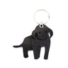 Milo 3D Charming Rubber Dog Vegan Keyring by Paguro Upcycle