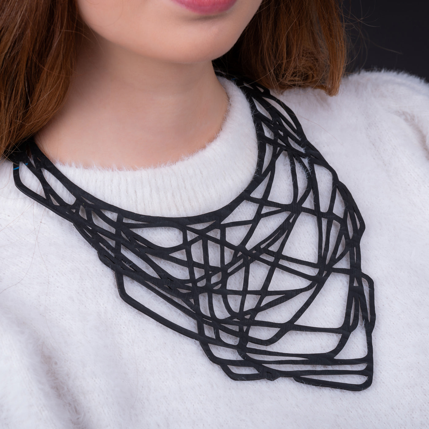 Orion Rubber Necklace by Paguro Upcycle