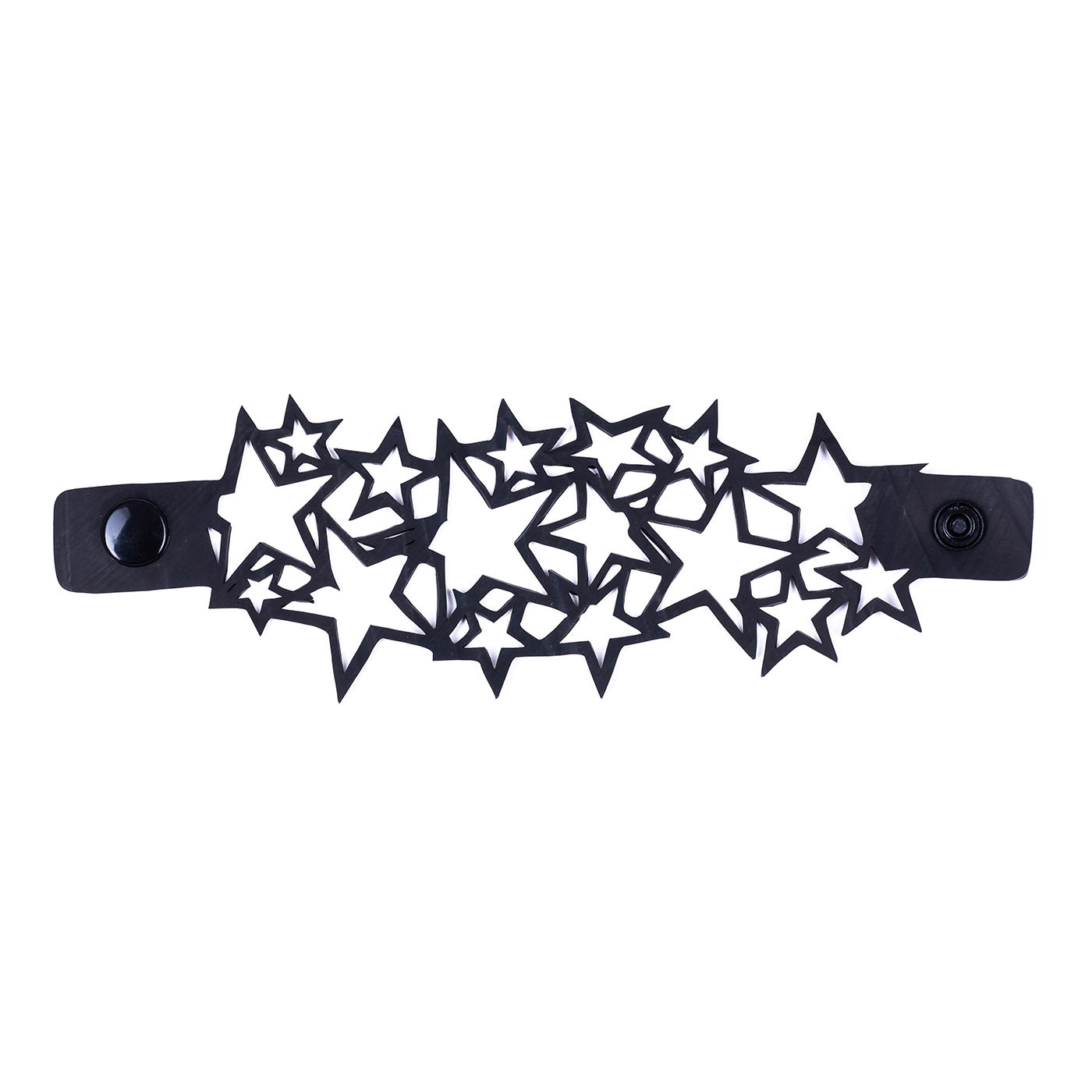 Star Inner Tube Recycled Bracelet by Paguro Upcycle