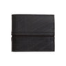 Paguro Upcycle vegan wallet made from inner tube with black recycled rubber design